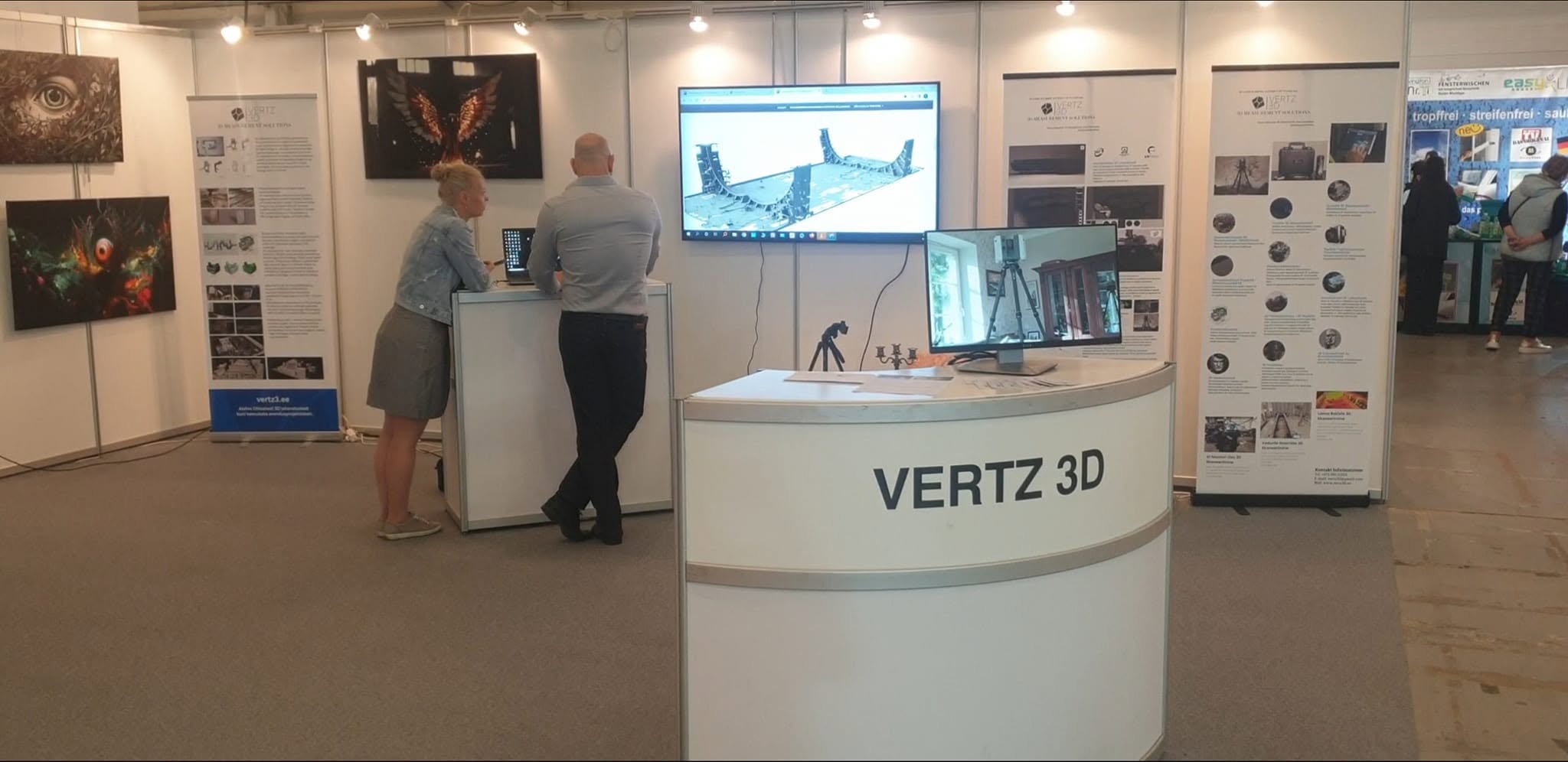Vertz 3D 2024 sisustusmessil