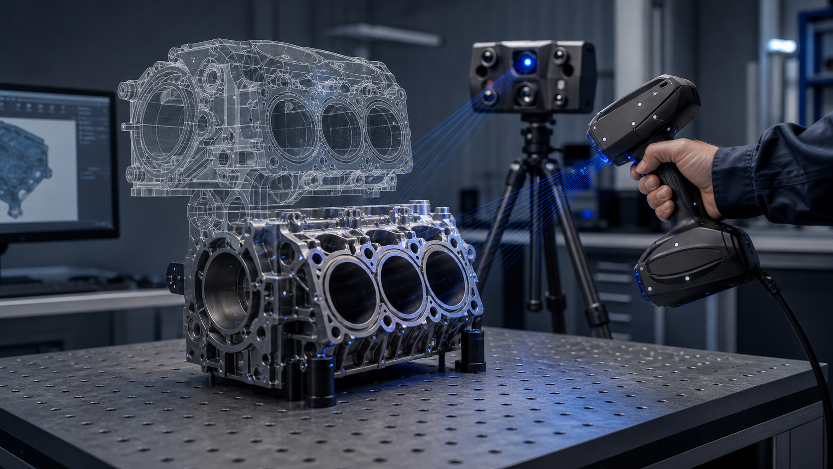 Maasturi kasti 3D skaneering ja SOLID mudeli loomine