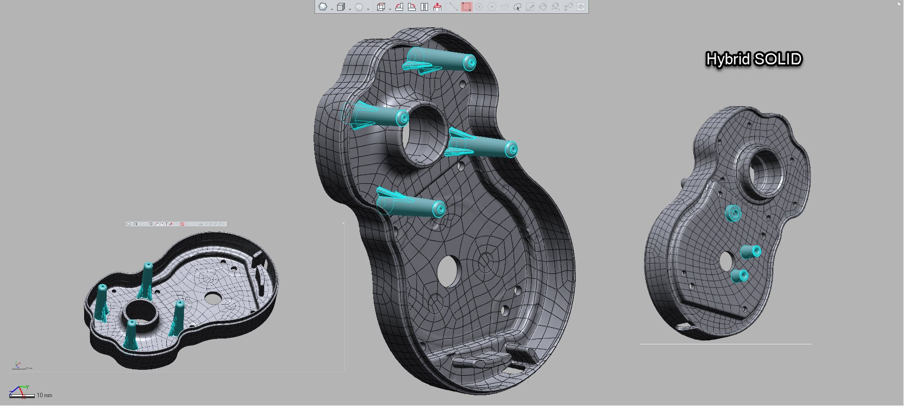 Hübriid SOLID mudel