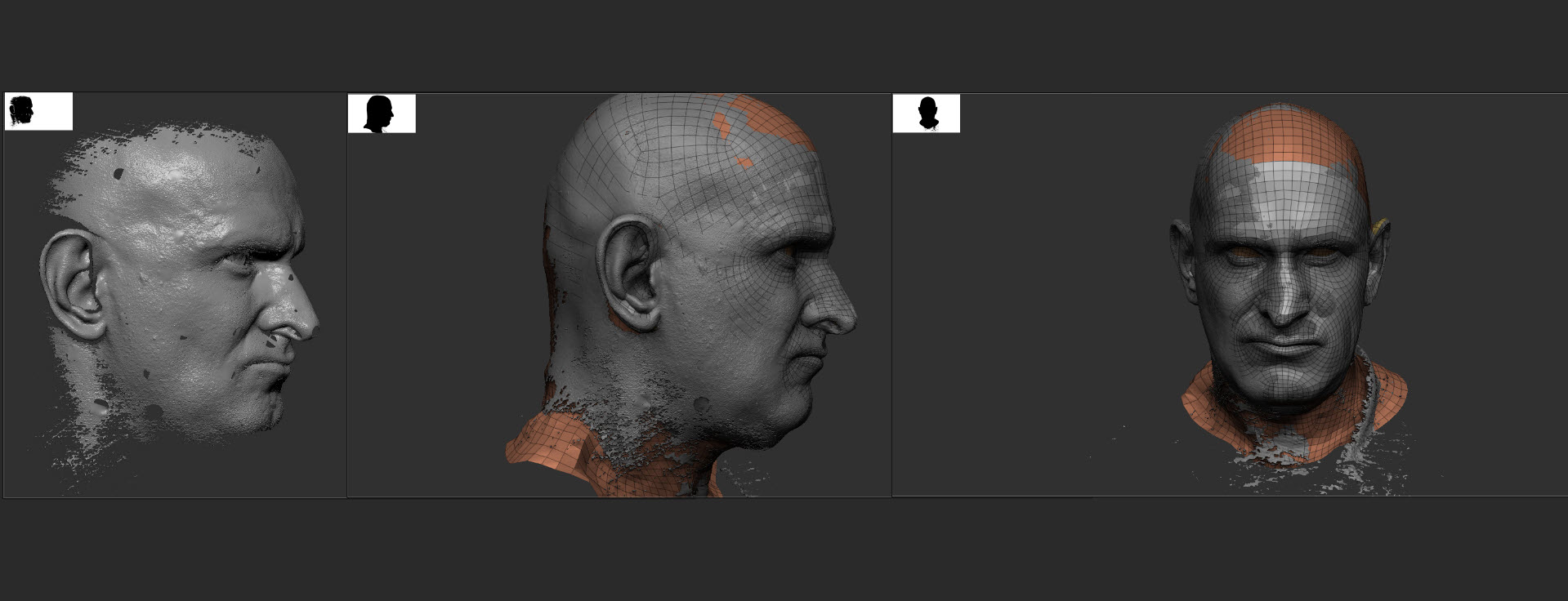 Retopoloogia töövaade
