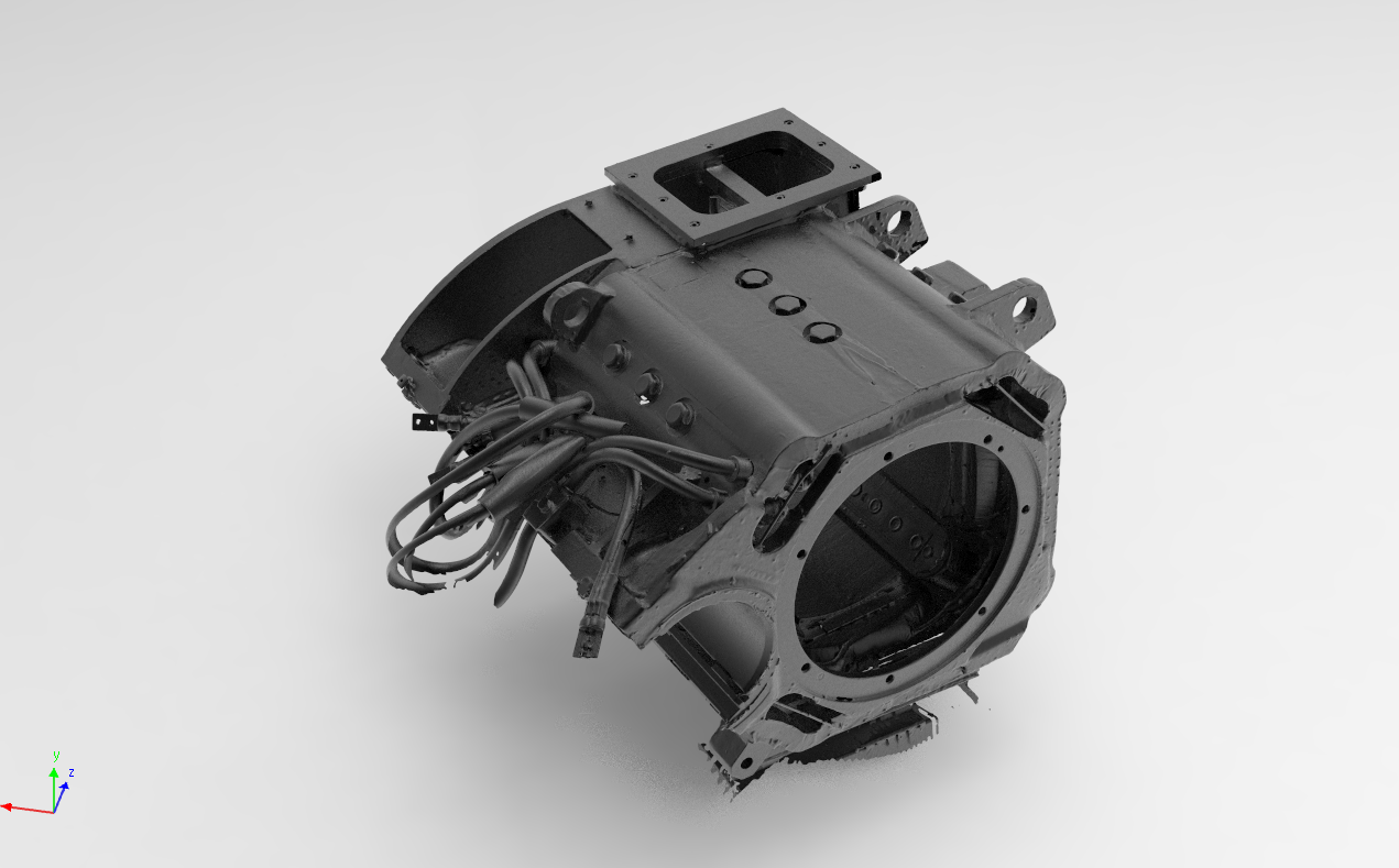 3D mudeli detailvaade 3