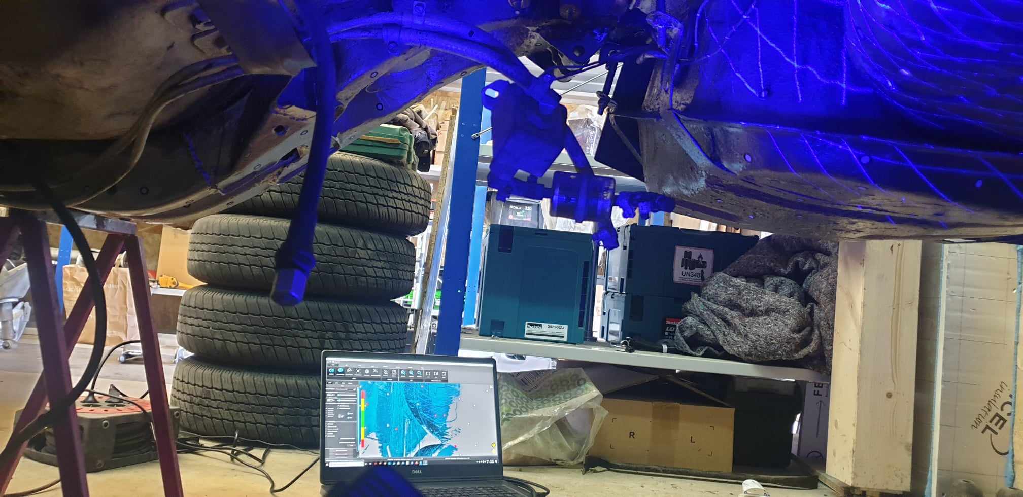 Ford Taunuse põhja 3D-skaneeringu materjal