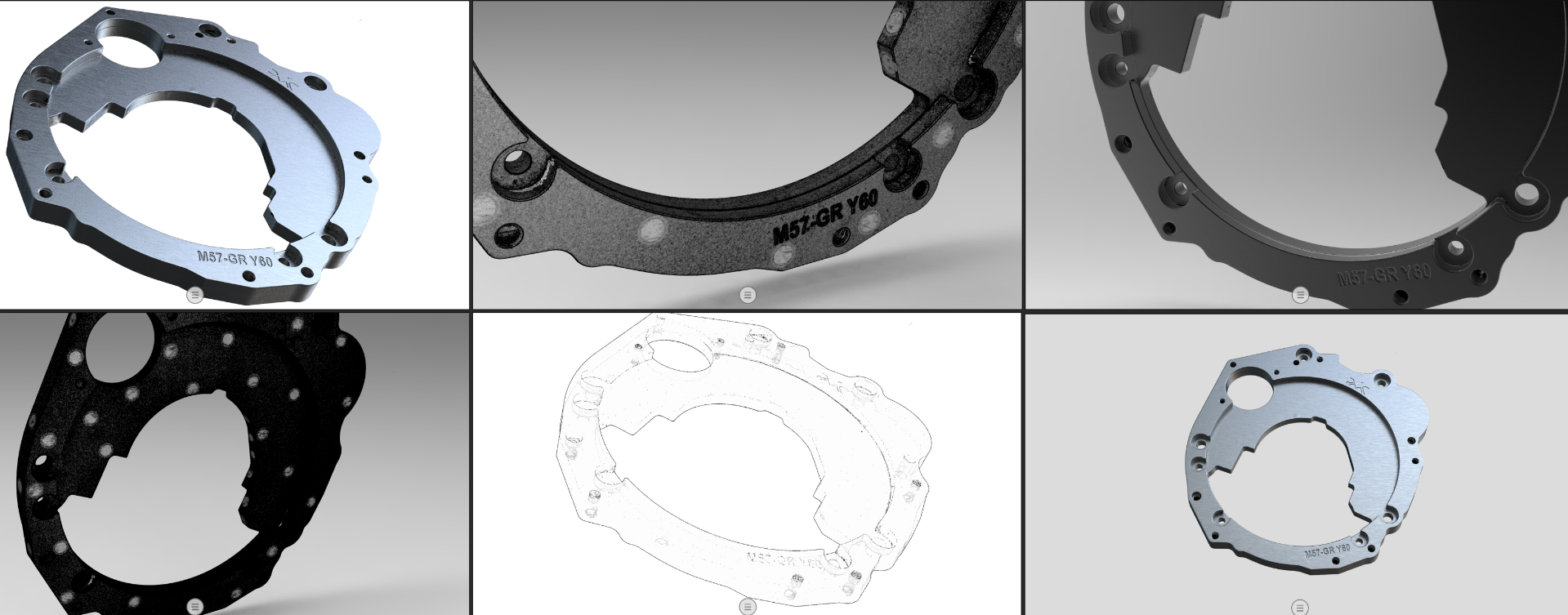 Mootoridetaili 3D skaneering pilt 1