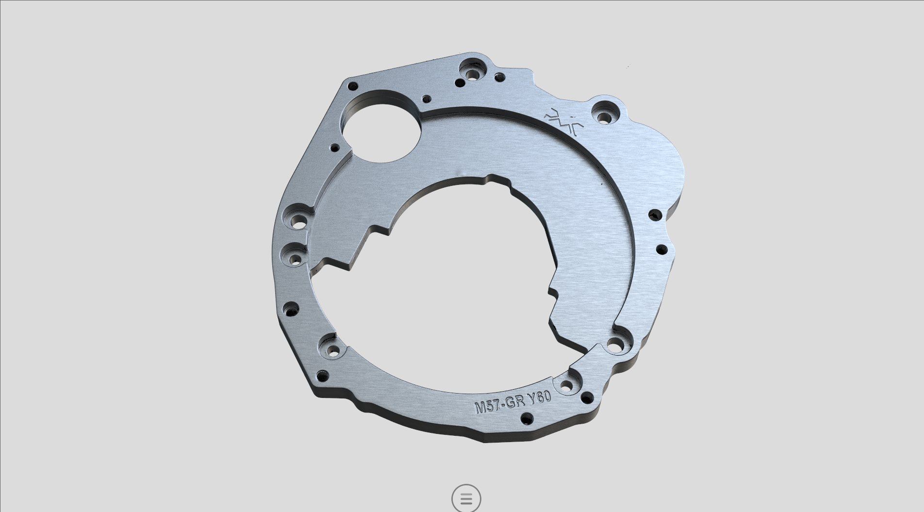 Mootoridetaili 3D skaneering pilt 3