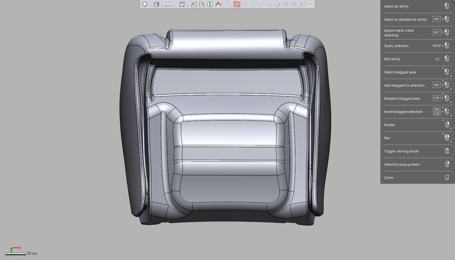 Istmiku 3D SOLID alt vaade