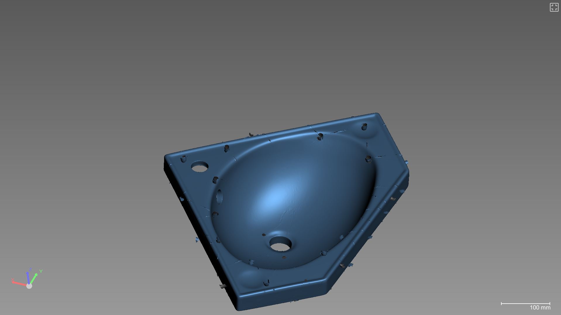 Valamu 4 – triangulated mesh mudel