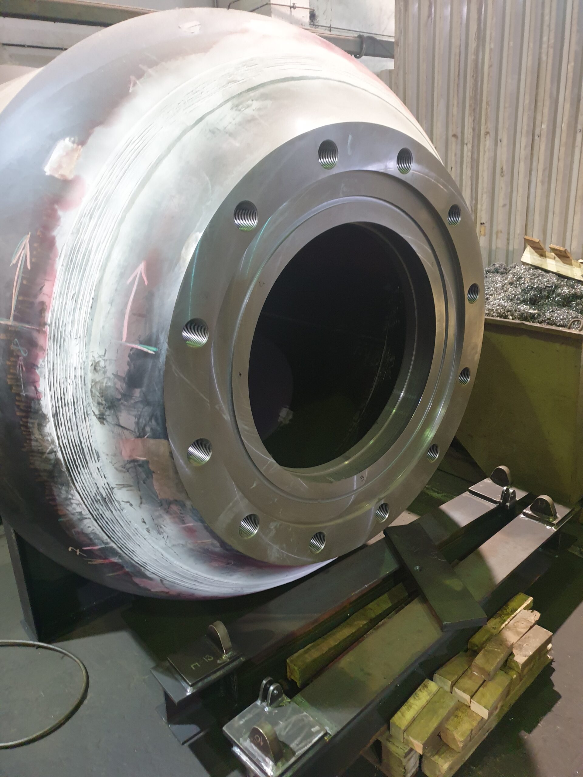 Pressure Vessel detailne skaneerimisvaade