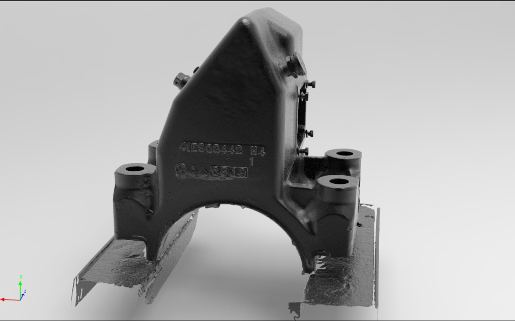 Mootori elemendi 3D skaneering