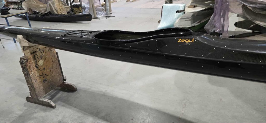 Kajaki projekt Vertz 3D tehtud tööde vaates